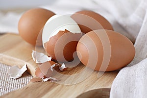 Hard boiled eggs