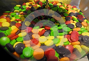Hard Candy in a coin operated dispenser