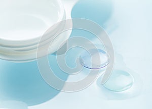 Hard contact lenses - rigid gas permeable contacts