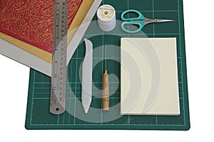 Hard cover book binding materials