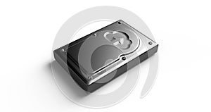 Hard Disk with the Cloud upload symbol
