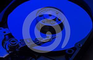 Hard disk drive Blue