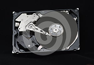 Hard disk drive data storage for computers