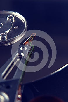 Hard disk drive detail