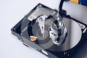 Hard disk drive health.