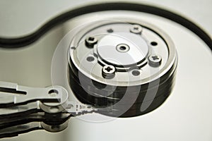 Hard disk drive inside