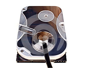 Hard disk isolated