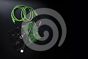 Hard disk repair and mount elements