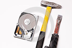 Hard disk and repair tools