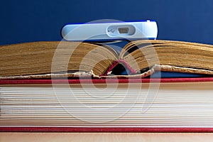 The hard drive on the books