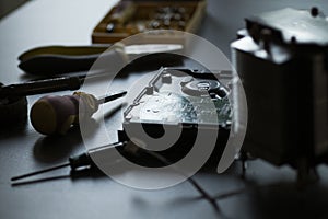 Hard drive disc repair