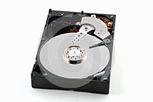 Hard drive interior