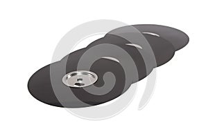 Hard drive isolated on white background