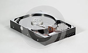 Hard drive low angle