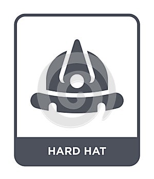 hard hat icon in trendy design style. hard hat icon isolated on white background. hard hat vector icon simple and modern flat