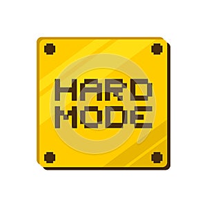 Hard mode box message