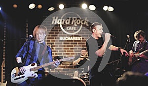 Hard Rock Cafe, Bucharest with Zdob Si Zdub