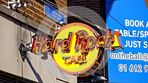 Hard Rock Cafe Dublin - DUBLIN, IRELAND - APRIL 20, 2022