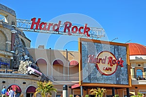 Hard Rock Cafe in Universal Orlando, Florida, USA