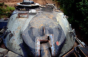 Hard target on the Army gunnery ranges.