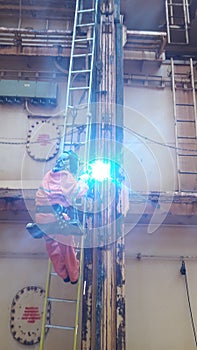 Hard welder job