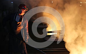 Hard work in the Foundry photo