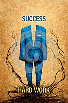 Hard work is roots of successful business