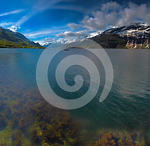 Hardangerfjord in Norway photo