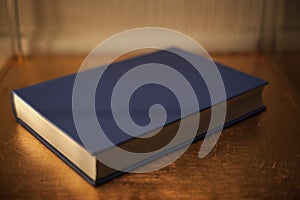 Blue Hardback book