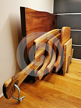 A hardboard texture background