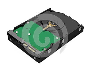 Harddisk Drive Isolated