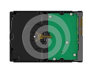 Harddisk Drive Isolated