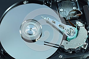 Harddisk open cover, part computer