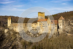 Hardegg castle in north Austria