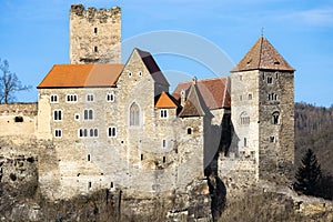 Hardegg castle in north Austria