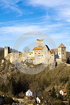 Hardegg castle in north Austria