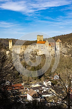 Hardegg castle in north Austria