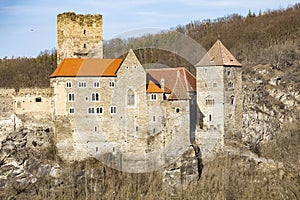 Hardegg castle in north Austria