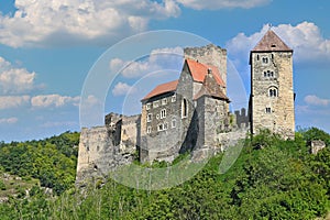 Hardegg Castle in the Thayatal Valley Austria