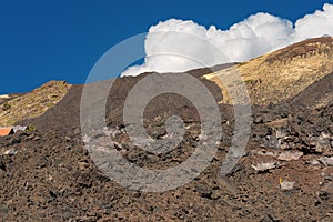 Hardened Lava Flow - Etna Volcano Sicily Italy