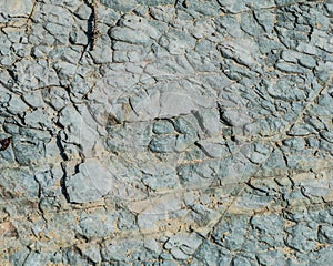 Hardened pieces of clay. Natural texture