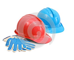 Hardhats and gloves