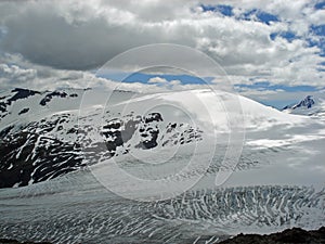 Harding Icefield Kenai Alaska photo