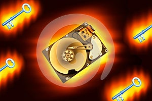 Hardn Disk and keys