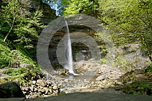 Hardraw Falls near Hawes in Wensleydale, Yorkshire Dales