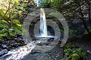 Hardraw Force near Hawes in the Yorkshire Dales