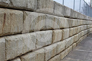 Hardscaping stone Retaining Wall