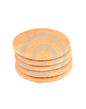 Hardtack cookie stack