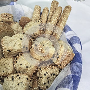 Hardtack and toasted bread