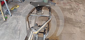 Hardtail Harley frame